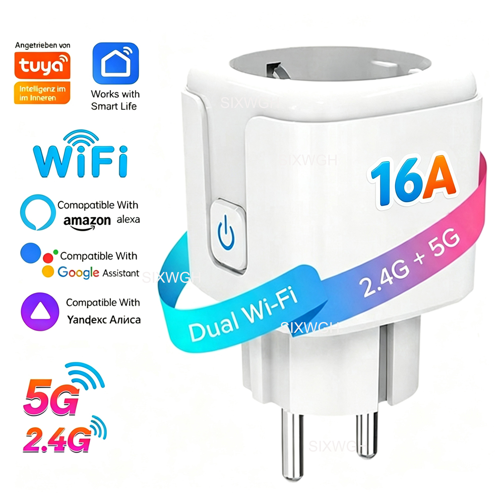 Timer Dual Outlet - مقبس ذكي من تويا يعمل بتقنية